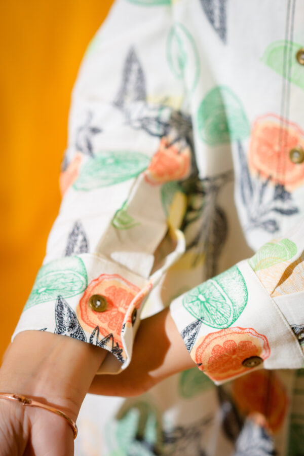 Lemon Print Coord Set - Image 4